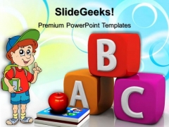 Books With Child Education PowerPoint Templates And PowerPoint Themes 0512 Books With Child Education PowerPoint Templates And PowerPoint Themes 0512