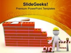 Bricks Wall Construction Background PowerPoint Templates Ppt Backgrounds For Slides 0713 Bricks Wall Construction Background PowerPoint Templates Ppt Backgrounds For Slides 0713