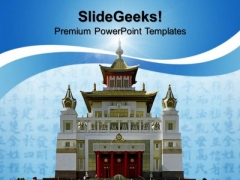 Buddhist Temple Religion PowerPoint Templates And PowerPoint Themes 0812 Buddhist Temple Religion PowerPoint Templates And PowerPoint Themes 0812