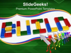 Build Word With Lego Block Business PowerPoint Templates And PowerPoint Themes 0712 Build Word With Lego Block Business PowerPoint Templates And PowerPoint Themes 0712