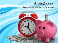 Build Your Savings And Attain Your Goal PowerPoint Templates Ppt Backgrounds For Slides 0713 Build Your Savings And Attain Your Goal PowerPoint Templates Ppt Backgrounds For Slides 0713
