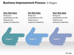 Business Improvement Process 3 Stages Marketing Diagram Business Improvement Process 3 Stages Marketing Diagram