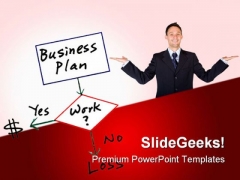 Business Plan Success PowerPoint Templates And PowerPoint Backgrounds 0611