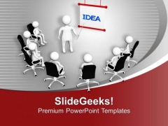 Business Review Meeting For Result PowerPoint Templates Ppt Backgrounds For Slides 0413