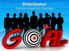 Business Team Achieved Goals And Target PowerPoint Templates Ppt Backgrounds For Slides 0513