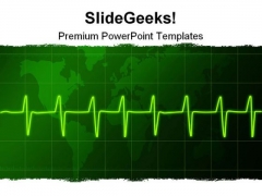Cardiogram01 Medical PowerPoint Template 0910 Cardiogram01 Medical PowerPoint Template 0910