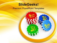 Casino Chips On White Board PowerPoint Templates Ppt Backgrounds For Slides 0213 Casino Chips On White Board PowerPoint Templates Ppt Backgrounds For Slides 0213