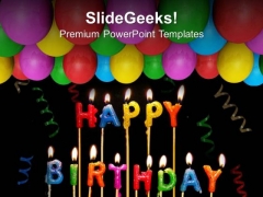 Celebrate Happy Birthday With Friends PowerPoint Templates Ppt Backgrounds For Slides 0513 Celebrate Happy Birthday With Friends PowerPoint Templates Ppt Backgrounds For Slides 0513