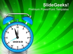 Celebrate New Year On Time PowerPoint Templates Ppt Backgrounds For Slides 0513 Celebrate New Year On Time PowerPoint Templates Ppt Backgrounds For Slides 0513