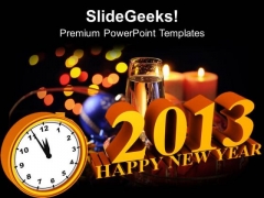 Celebration With Champagne New Year PowerPoint Templates Ppt Backgrounds For Slides 1112 Celebration With Champagne New Year PowerPoint Templates Ppt Backgrounds For Slides 1112