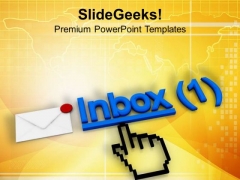 Check Your Inbox Regularly PowerPoint Templates Ppt Backgrounds For Slides 0713 Check Your Inbox Regularly PowerPoint Templates Ppt Backgrounds For Slides 0713