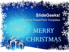 Christmas Gifts Holidays PowerPoint Template 1010 Christmas Gifts Holidays PowerPoint Template 1010