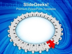 Circular Jigsaw Puzzle Leadership Concept PowerPoint Templates Ppt Backgrounds For Slides 0213 Circular Jigsaw Puzzle Leadership Concept PowerPoint Templates Ppt Backgrounds For Slides 0213