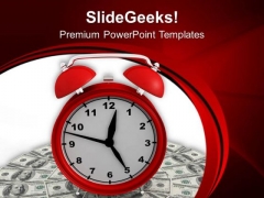 Clock With Finance Goal PowerPoint Templates Ppt Backgrounds For Slides 0413 Clock With Finance Goal PowerPoint Templates Ppt Backgrounds For Slides 0413