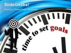 Clock With Words Time To Set Goal PowerPoint Templates Ppt Backgrounds For Slides 0213 Clock With Words Time To Set Goal PowerPoint Templates Ppt Backgrounds For Slides 0213