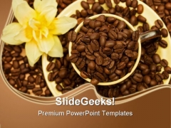Coffee Plants Nature Powerpoint Templates And Powerpoint Backgrounds 0311 Powerpoint Themes