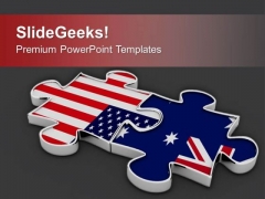 Collabration Of Us And Australia Business PowerPoint Templates Ppt Backgrounds For Slides 0413 Collabration Of Us And Australia Business PowerPoint Templates Ppt Backgrounds For Slides 0413