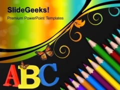 Color Pencils Art PowerPoint Templates And PowerPoint Themes 1012 Color Pencils Art PowerPoint Templates And PowerPoint Themes 1012