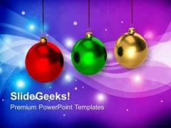 baubles powerpoint templates slides and graphics