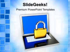 Computer Security PowerPoint Templates And PowerPoint Themes 1012