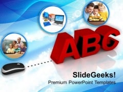 Conceptual Image Of Online Learning PowerPoint Templates Ppt Backgrounds For Slides 0213 Conceptual Image Of Online Learning PowerPoint Templates Ppt Backgrounds For Slides 0213