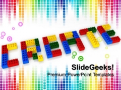 Create Word With Lego Blocks Education PowerPoint Templates And PowerPoint Themes 1012 Create Word With Lego Blocks Education PowerPoint Templates And PowerPoint Themes 1012