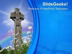 Cross Is Holy Symbol Of Christiams PowerPoint Templates Ppt Backgrounds For Slides 0613 Cross Is Holy Symbol Of Christiams PowerPoint Templates Ppt Backgrounds For Slides 0613