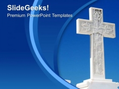 Cross Is Symbol Of Peace PowerPoint Templates Ppt Backgrounds For Slides 0613 Cross Is Symbol Of Peace PowerPoint Templates Ppt Backgrounds For Slides 0613
