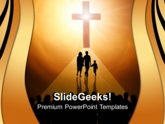 Cross People Church PowerPoint Templates And PowerPoint Themes 0712
