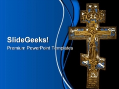 Cross Religion PowerPoint Themes And PowerPoint Slides 0211 Cross Religion PowerPoint Themes And PowerPoint Slides 0211