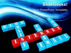 Crossword Internet Business PowerPoint Templates And PowerPoint Themes 0512 Crossword Internet Business PowerPoint Templates And PowerPoint Themes 0512