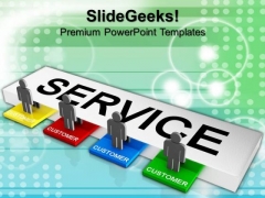 Customer Service Concept Computer PowerPoint Templates And PowerPoint Themes 1012