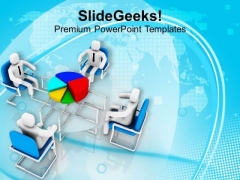 Discussion Of Pie Chart For Business Result PowerPoint Templates Ppt Backgrounds For Slides 0613 Discussion Of Pie Chart For Business Result PowerPoint Templates Ppt Backgrounds For Slides 0613