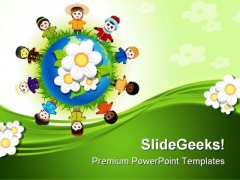 Diversity In Friendship Globe PowerPoint Backgrounds And Templates 0111 Diversity In Friendship Globe PowerPoint Backgrounds And Templates 0111