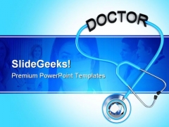 Doctor Stethoscope Medical PowerPoint Background And Template 1210 Doctor Stethoscope Medical PowerPoint Background And Template 1210