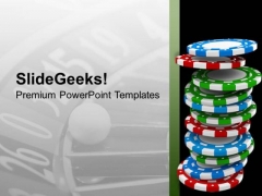 Earn More Poker Chips For More Money PowerPoint Templates Ppt Backgrounds For Slides 0613 Earn More Poker Chips For More Money PowerPoint Templates Ppt Backgrounds For Slides 0613
