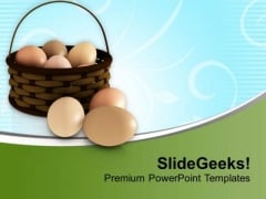 Easter Bunny Eggs Full Of Surprises PowerPoint Templates Ppt Backgrounds For Slides 0813