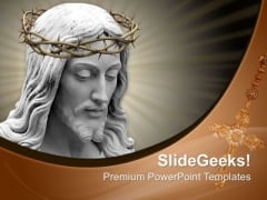 Easter Crown Of Thorns Cross Jesus PowerPoint Templates Ppt Backgrounds For Slides 0414 Easter Crown Of Thorns Cross Jesus PowerPoint Templates Ppt Backgrounds For Slides 0414