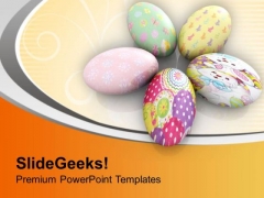 Easter Eggs For Surprise PowerPoint Templates Ppt Backgrounds For Slides 0813