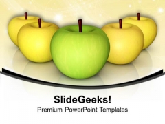Eat An Apple A Day PowerPoint Templates Ppt Backgrounds For Slides 0613 Eat An Apple A Day PowerPoint Templates Ppt Backgrounds For Slides 0613