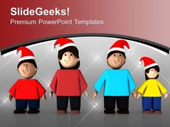 Enjoy Christmas Holiday With Family PowerPoint Templates Ppt Backgrounds For Slides 0613 Enjoy Christmas Holiday With Family PowerPoint Templates Ppt Backgrounds For Slides 0613
