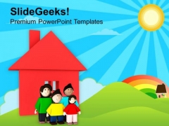 Enjoy Sunny Day With Family PowerPoint Templates Ppt Backgrounds For Slides 0613 Enjoy Sunny Day With Family PowerPoint Templates Ppt Backgrounds For Slides 0613