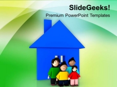 Enjoy With Loving Family PowerPoint Templates Ppt Backgrounds For Slides 0613 Enjoy With Loving Family PowerPoint Templates Ppt Backgrounds For Slides 0613