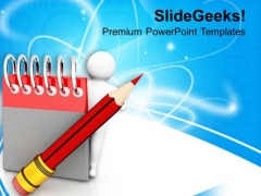 Enjoy Writing Skills For Progress PowerPoint Templates Ppt Backgrounds For Slides 0813