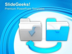 Exchange Of Data On Computer Folders PowerPoint Templates Ppt Backgrounds For Slides 0813 Exchange Of Data On Computer Folders PowerPoint Templates Ppt Backgrounds For Slides 0813
