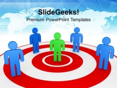 Find Your Own Place With Bulls Eye PowerPoint Templates Ppt Backgrounds For Slides 0713 Find Your Own Place With Bulls Eye PowerPoint Templates Ppt Backgrounds For Slides 0713