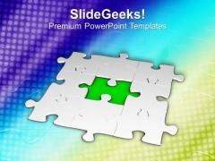 Fixed Puzzle Found Solution PowerPoint Templates Ppt Backgrounds For Slides 0813 Fixed Puzzle Found Solution PowerPoint Templates Ppt Backgrounds For Slides 0813