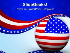 Flag Of Usa Is Symbol Of Victory And Patriotism PowerPoint Templates Ppt Backgrounds For Slides 0713 Flag Of Usa Is Symbol Of Victory And Patriotism PowerPoint Templates Ppt Backgrounds For Slides 0713