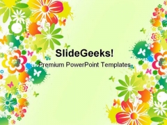 Floral Background Design PowerPoint Themes And PowerPoint Slides 0411 Floral Background Design PowerPoint Themes And PowerPoint Slides 0411