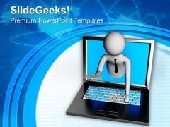 Follow The Concept Of Internet PowerPoint Templates Ppt Backgrounds For Slides 0713 Follow The Concept Of Internet PowerPoint Templates Ppt Backgrounds For Slides 0713